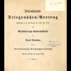 Internationaler Telegraphen-Vertrag, Budapester Revision vom 22. Juli 1896.