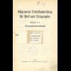 Allgemeine Dienstanweisung für Post und Telegraphie, 3 Bde., 1929, 1935, 1939
