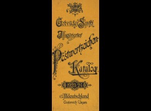 Gebrüder Senfs Illustrierter Postwertzeichen-Katalog Europa Bd. I + II, 1923/24.