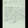 Altdeutschland Baden Vorphila 1814 Brief L2 R.1. KARLSRUHE Rot nach Rastatt
