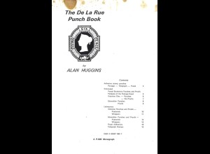 Huggins, Alan, The De La Rue Punch Book
