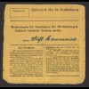 Altdeutschland Bayern 1920 Paketkarte MiF MiNr. 135 II A + 155 A München