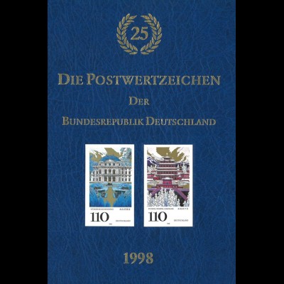  Die Postwertzeichen der Bundesrepublik Deutschland 1998.