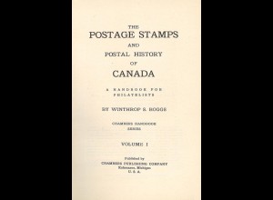 KANADA: Boggs, Winthrop S.: The Postage Stamps and Postal History of Canada