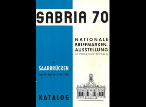 Sabria 70, Nationale Briefmarken-Ausstellung in Saarbrücken 1970.