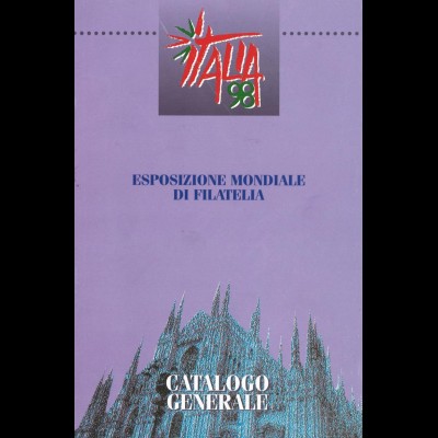 ITALIA 98. Esposizione Mondiale di Filatelia, Mailand 1998.