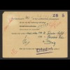 Deutsches Reich 1937 Postkarte Sonderstempel Bodenmais Wintersport > Nachgebühr 