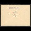 Deutsches Reich 1942 Brief MiF MiNr. 820 + 821 Wien Postkongress n. Hannover 