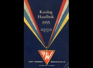 Skandinavien: Handbok 1955 över Frimärken fran Nordens fem Länder 1851 - 1955.