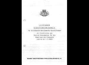 BDPh: Leitfaden Bewertungsmerkmale 1989 und Ausstellungsordnung 1999/2004.