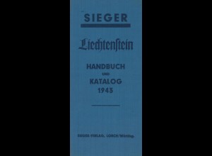LIECHTENSTEIN: Sieger-Handbuch und Katalog 1943