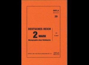 Zenker, Gotwin, Deutsches Reich: 2 Mark, Monographie einer Briefmarke, 1995