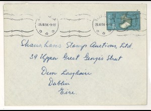 Norwegen 1958 Ytre Arna Auslandsbrief > Irland ex Shanahan SH3000270