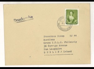 DDR Leipzig 1959 Auslandsbrief EF MiNr. 587 > Irland ex Shanahan SH3000386