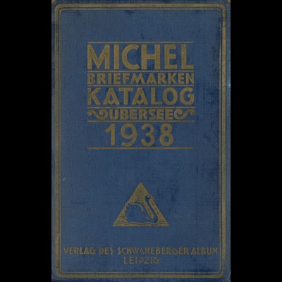 MICHEL Briefmarken-Katalog Übersee 1938 mit Griffleiste
