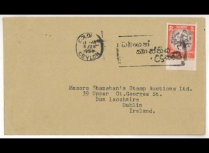 Ceylon Auslandsbrief > Irland ex Shanahan SH3000652