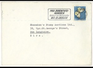 Schweiz Luzern 1957 Auslandsbrief > Irland ex Shanahan SH3000719