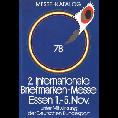2. Internationale Briefmarken-Messe Essen 1978, Katalog und Messe-Report Nr. 2.