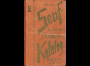 Gebrüder Senfs Illustrierter Briefmarken-Katalog Ganze Welt 1943-44.