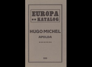 MICHEL Europa-Katalog 1910