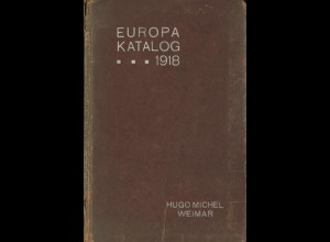 MICHEL Europa-Katalog 1918
