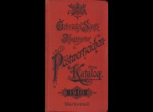 Gebrüder Senfs illustrierter Postwertzeichen-Katalog, Leipzig 1910.