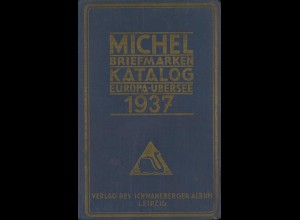 MICHEL Briefmarken-Katalog Europa-Übersee 1937.