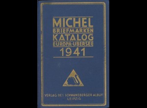 MICHEL Briefmarken-Katalog Europa-Übersee 1941.