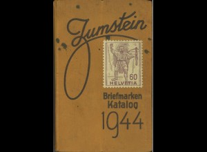 EUROPA / Briefmarken-Katalog Zumstein, Bern 1944, 27. A.