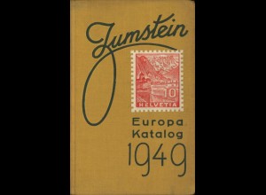 EUROPA / Briefmarken-Katalog Zumstein, Bern 1949, 32. A.