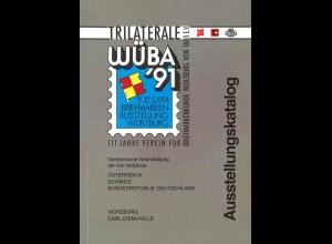 Trilaterale WÜBA '91, Briefmarkenausstellung Würzburg 1991.
