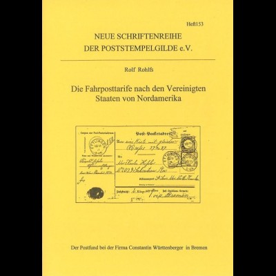 Poststempelgilde e.V. Soest: Neue Schriftenreihe Heft 153/1998.