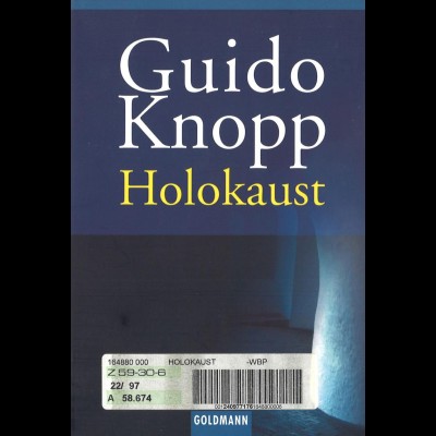 Knopp, Guido: Holocaust