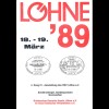 Briefmarken-Ausstellungen Löhne 1975 + 1989.
