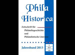 PHILA HISTORICA, Jahresband 2013