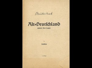 Ewald Müller-Mark, Altdeutschland unter der Lupe, Berlin 1951, 4. A.