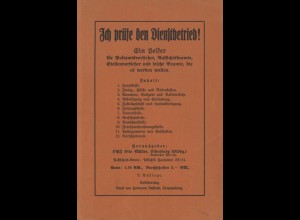 Ich prüfe den Dienstbetrieb! Hrsg. v. Otto Müller, Oldenburg 1934, 3. A.