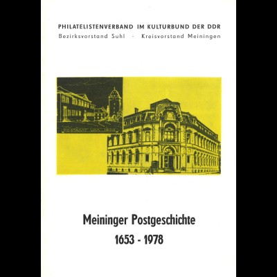 Meininger Postgeschichte 1653 - 1978