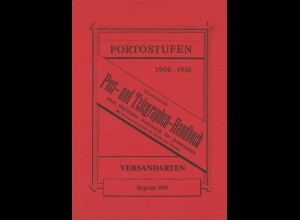 Illustriertes Post- und Telegraphen-Handbuch 1906 - 1916. Reprint 1991.