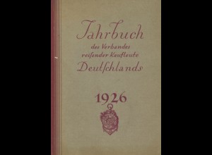 Jahrbuch des Verbandes reisender Kaufleute Deutschlands 1926
