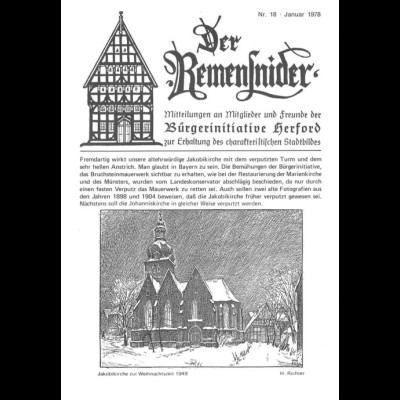 HERFORD: Der Remensnider / Landesring Nachrichten / Postwesen in Herford