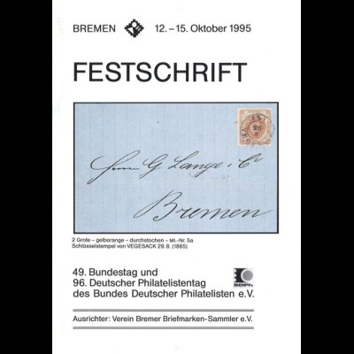 Festschrift 96. Deutscher Philatelistentag Bremen 1995