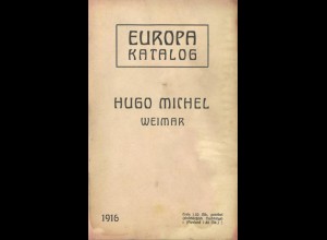 MICHEL Europa-Katalog 1916