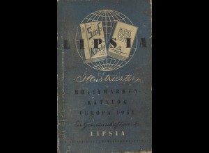Lipsia: Illustrierter Briefmarken-Katalog, Europa, Leipzig 1951.