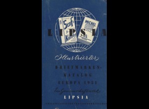 Lipsia: Illustrierter Briefmarken-Katalog, Europa, Leipzig 1951.