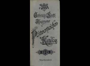 Gebrüder Senfs Illustrierter Postwertzeichen-Katalog 1915, Erster Teil, 23. A.