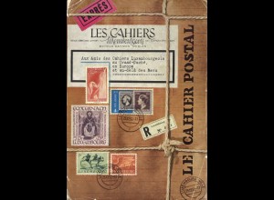 LUXEMBURG: Mehlen, R. (Hg.), Les Cahiers Luxembourgeois. Le Cahier Postal, 1952