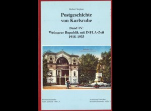 Stephan, Herbert, Postgeschichte von Karlsruhe, Bd. IV-VII, Karlsruhe 1995.