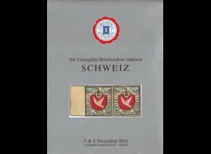 SCHWEIZ: 168. Corinphila Auktion: Schweiz, Zürich 2010.