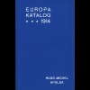 Hugo Michel: Europa Katalog, Apolda 1914.